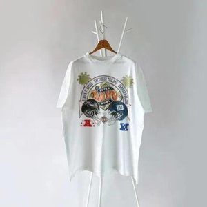 Vintage Baltimore Ravens Vs New York Giants NFL T-Shirt